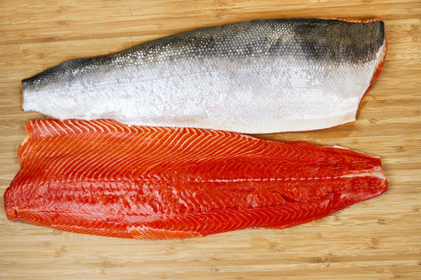20 lbs Wild Alaskan Sockeye Salmon Fillets